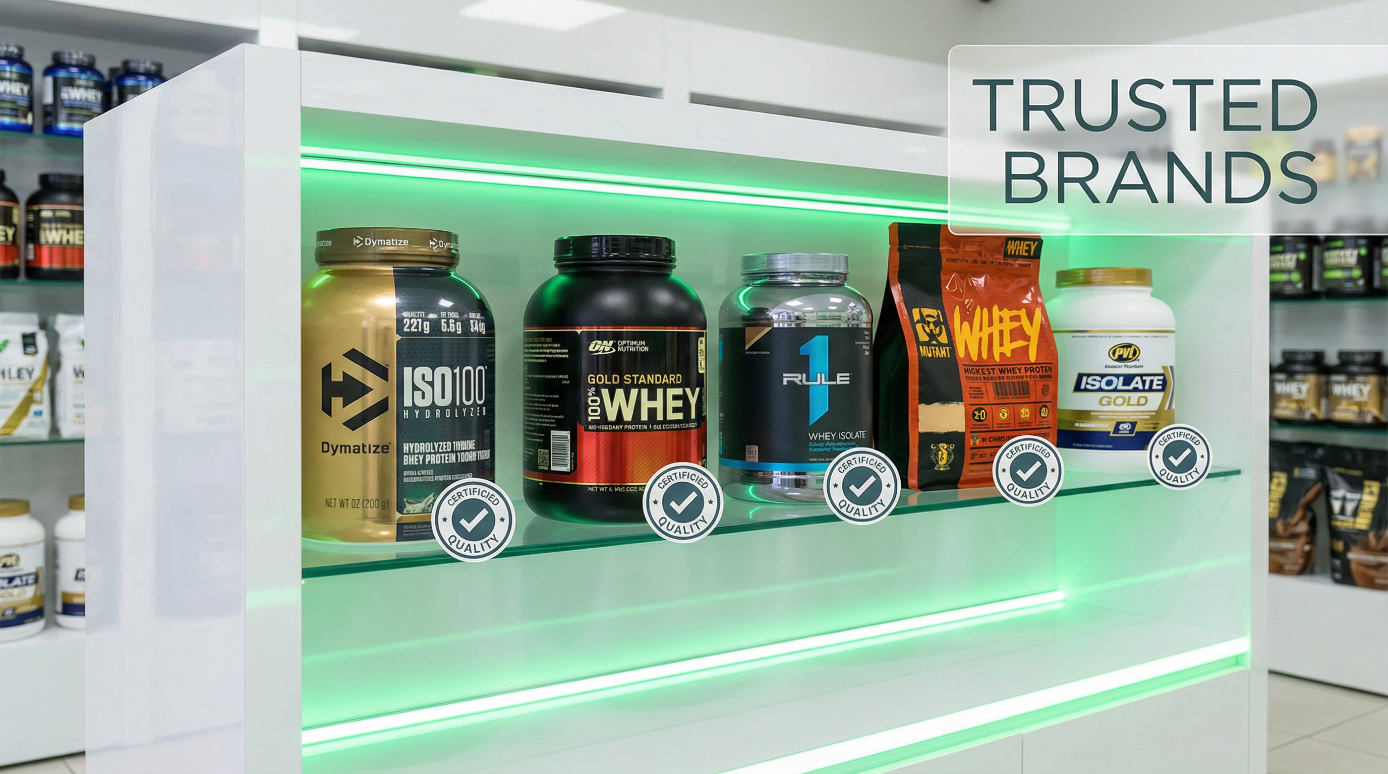 Trusted whey protein brands at MacauNutrition