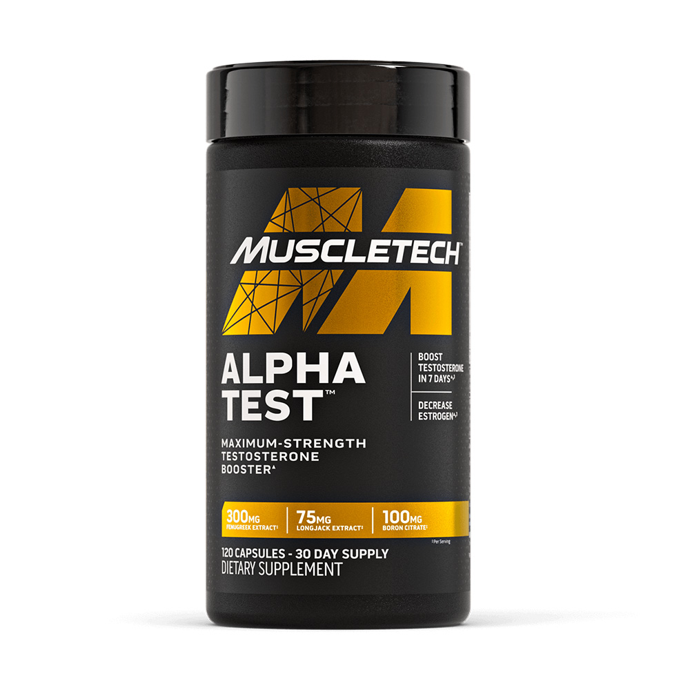 MuscleTech 促睾酮增肌肉 - 120粒膠囊