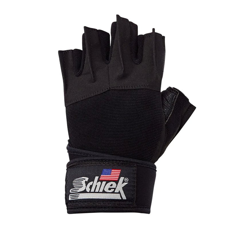 Schiek Model 540 Platinum Lifting Gloves with Wrist Wraps