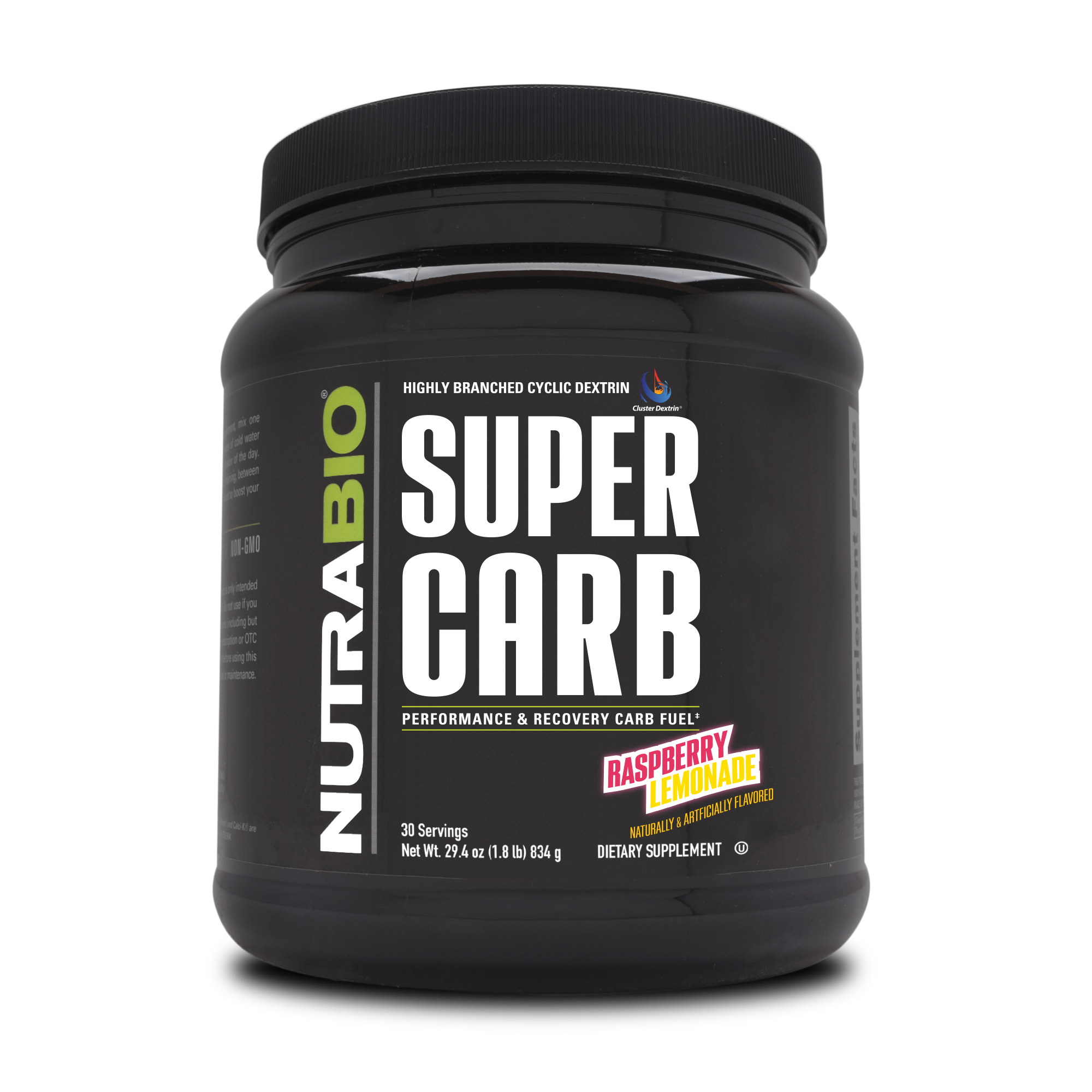NutraBio 高效能碳水 - 30份 (834 克)