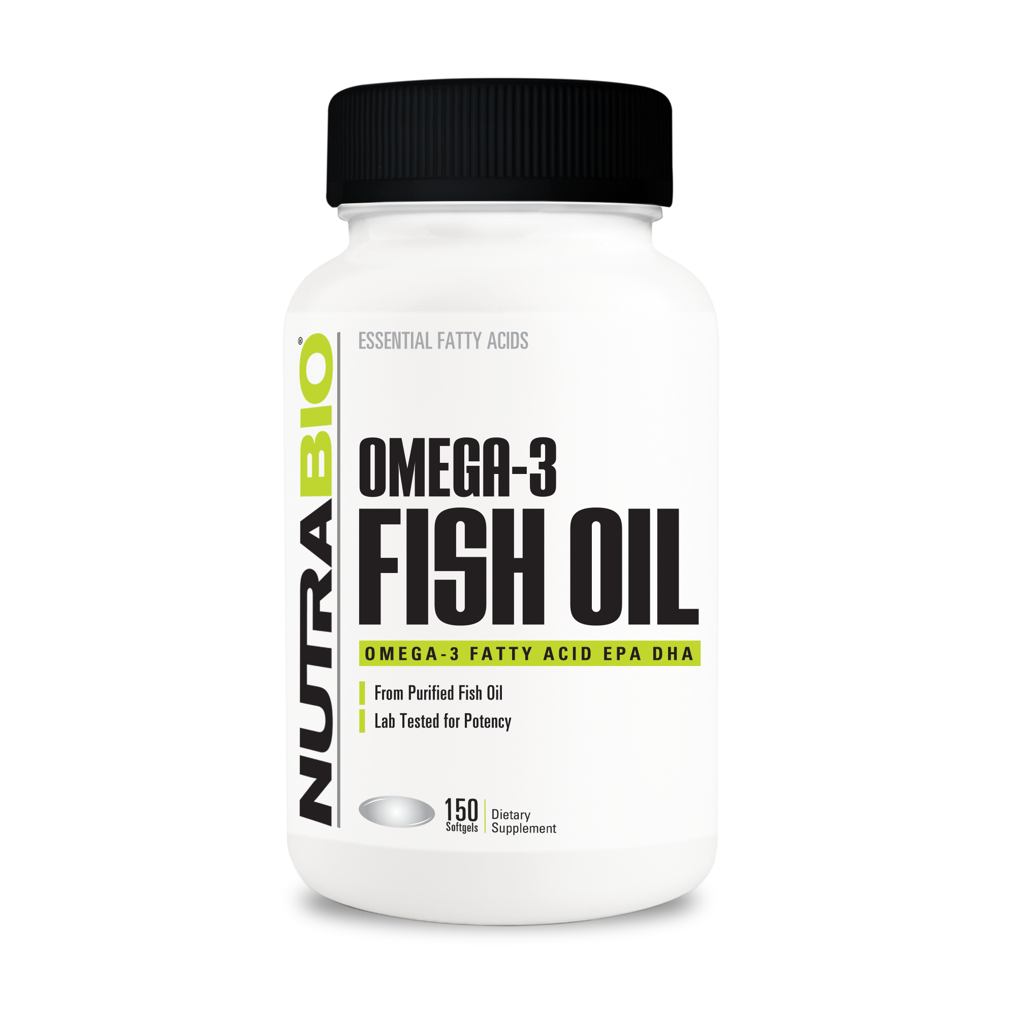 NutraBio 奧米茄魚油 - 150粒