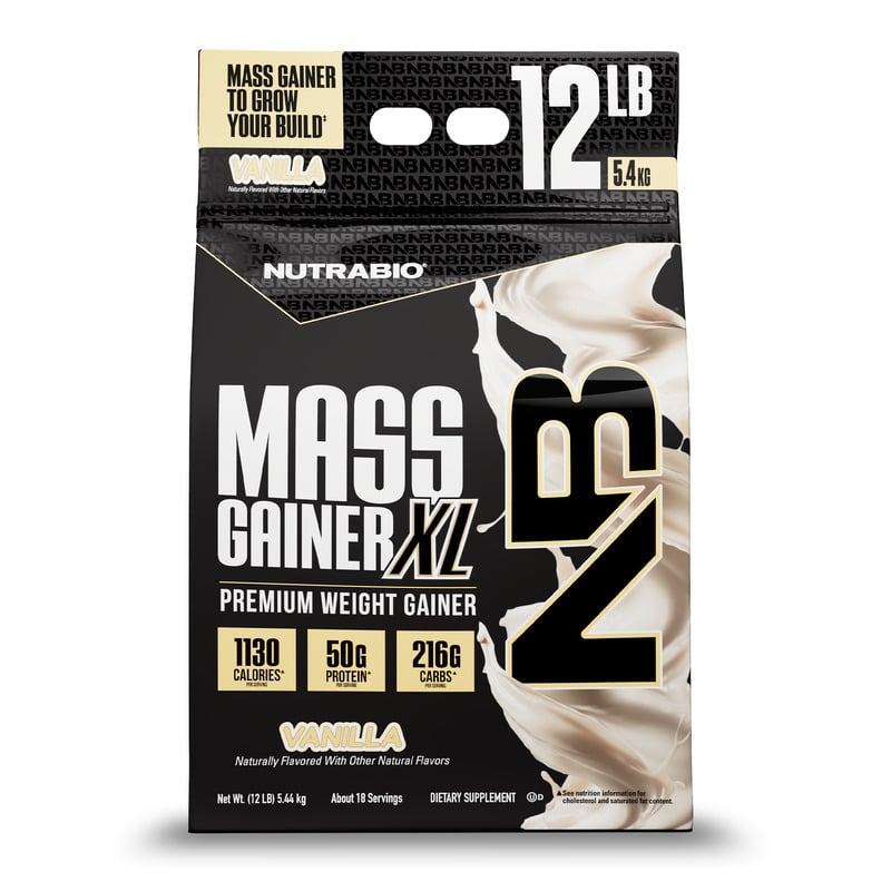 NutraBio Mass Gainer XL 12lbs