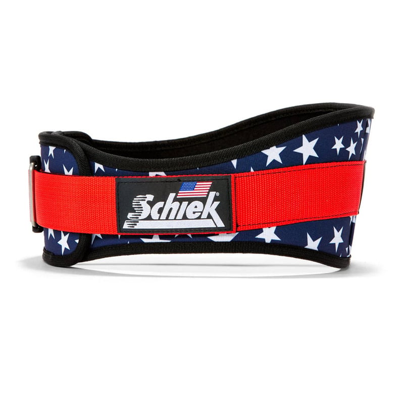 Schiek Model 2006 Lifting Belt — Stars & Stripes